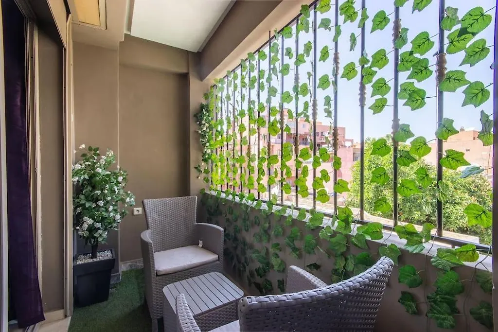 Apartament New! Plein Gueliz, Wifi, Terrasse Marrakesz 0*,  Maroko